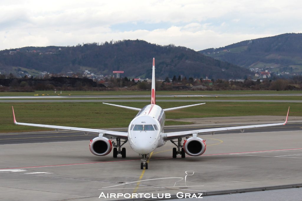 Austrian Airlines Embraer 195 OE-LWL