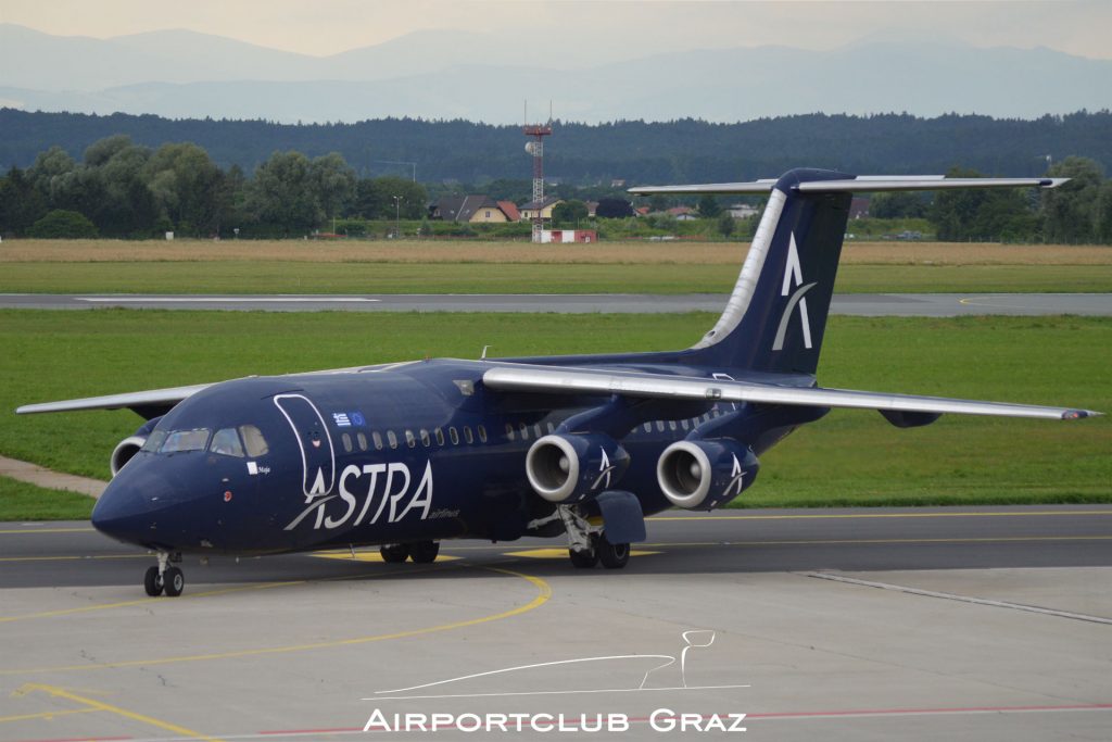 Astra Airlines BAe 146-300 SX-DIZ