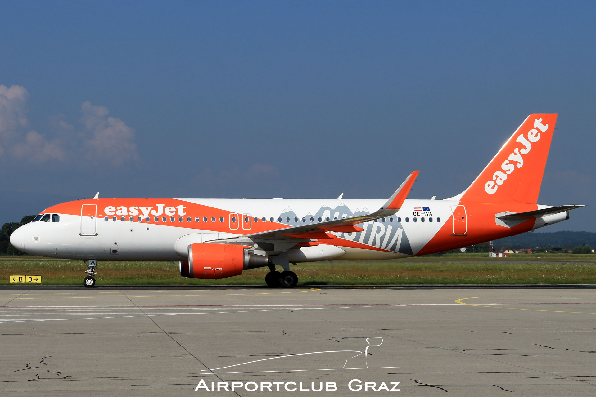 easyJet Erstlandung Flughafen Graz