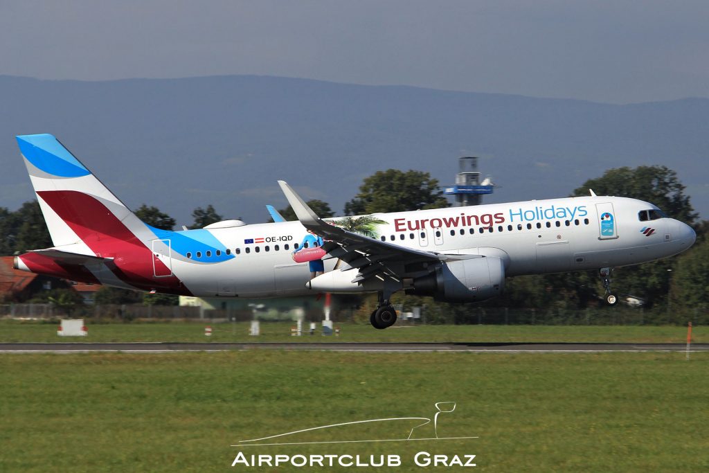 Eurowings Airbus 320-214 OE-IQD