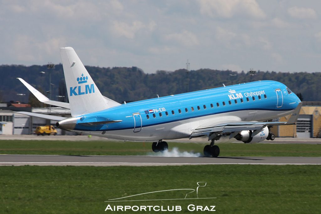 KLM Cityhopper Embraer 175 PH-EXO