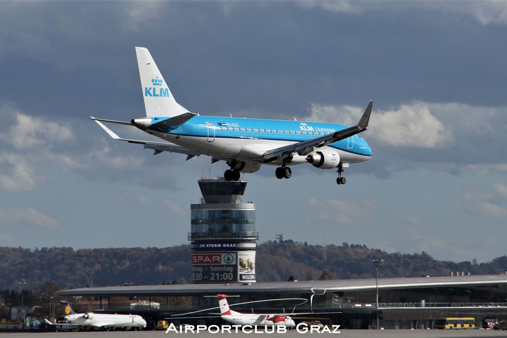 KLM Cityhopper Embraer 175 PH-EXU