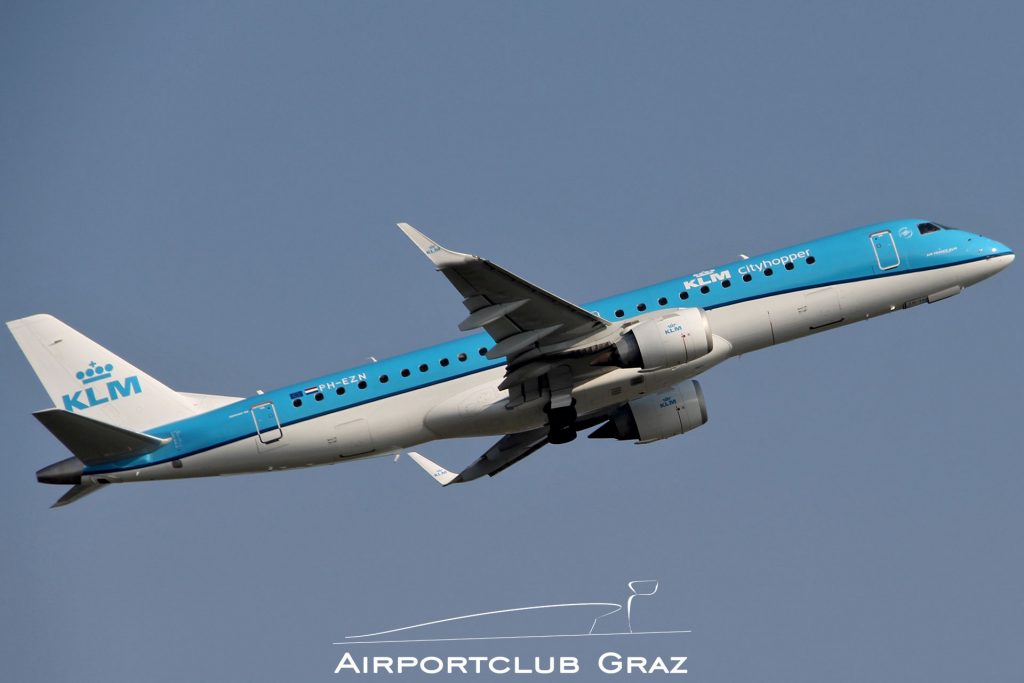 KLM Cityhopper Embraer 190 PH-EZN