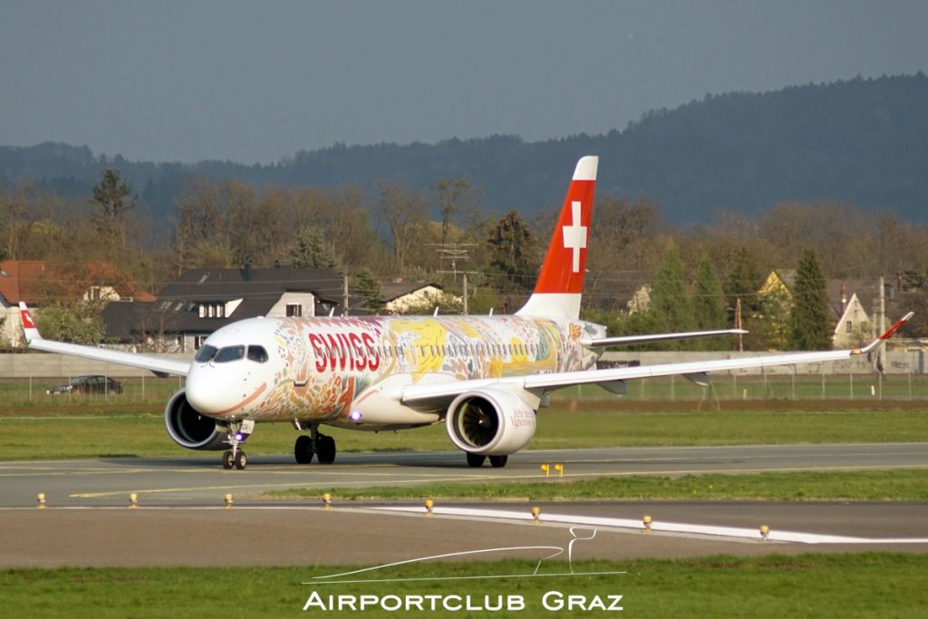 Swiss Airbus A220-300 HB-JCA