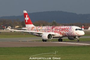 Swiss Airbus A220-300 HB-JCA