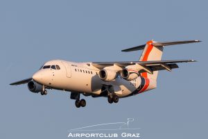 Jota Aviation BAe Avro RJ85 G-JOTR