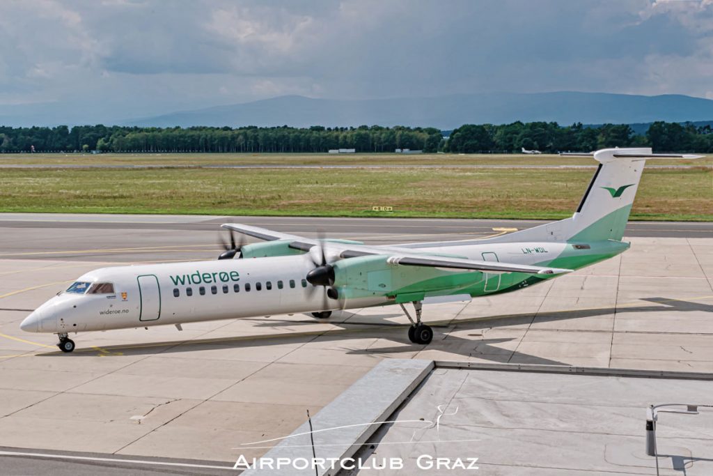 Widerøe Q400 LN-WDL