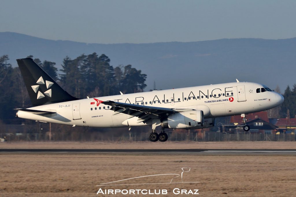 Turkish Airlines Airbus A319-132 TC-JLU