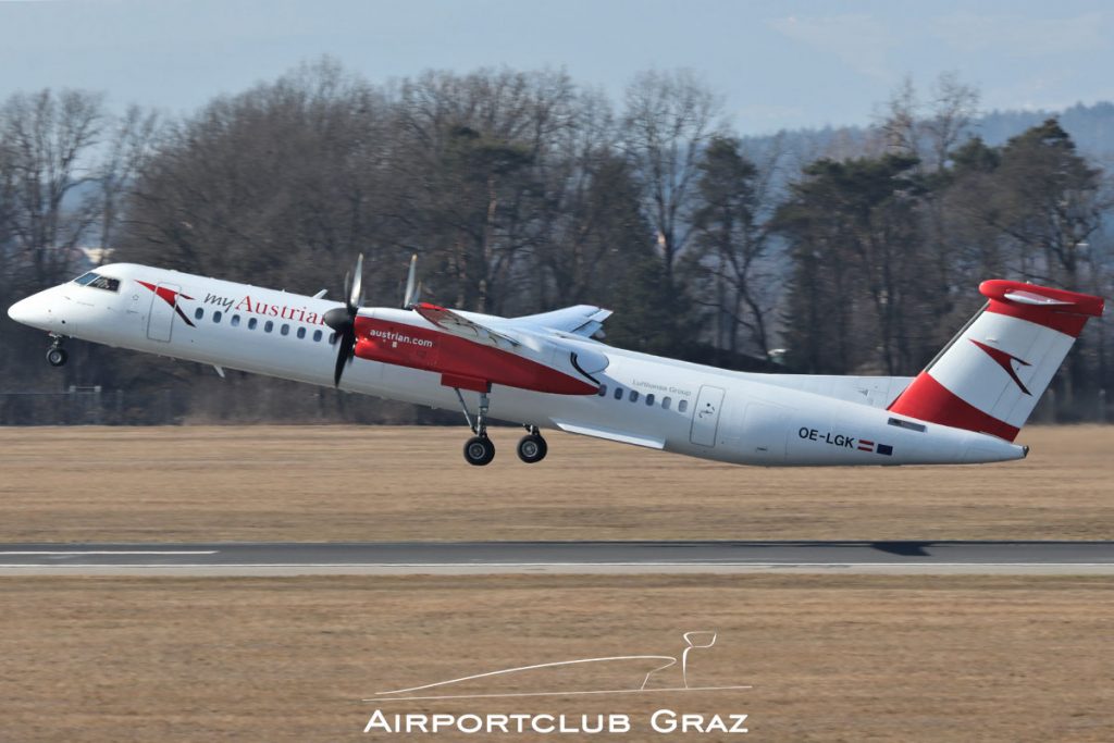 Austrian Airlines Q400 OE-LGK