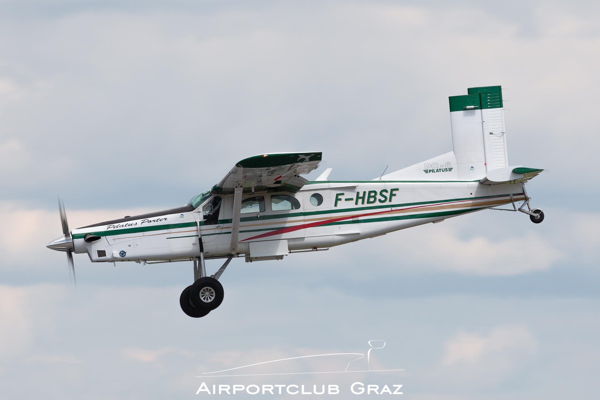 Pilatus PC-6/B2-H4 Turbo Porter F-HBSF