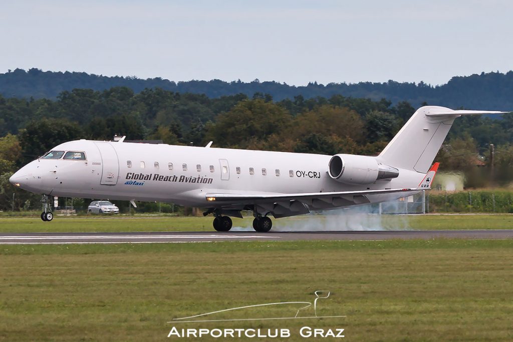 Global Reach Aviation CRJ-200 OY-CRJ