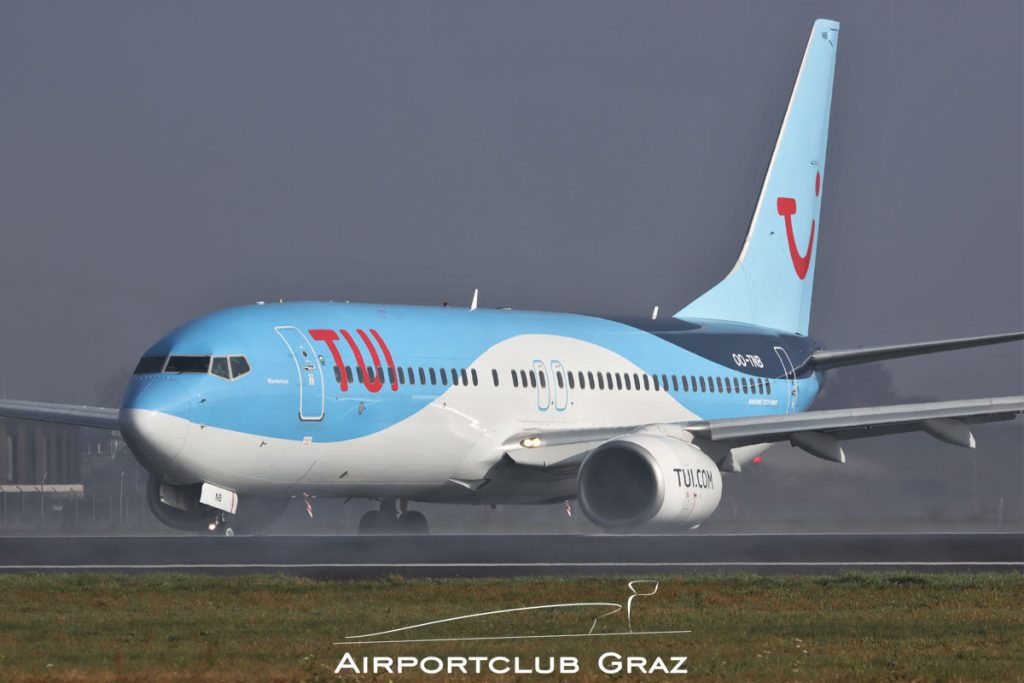 TUI Airlines Nederland Boeing 737-8K5 OO-TNB