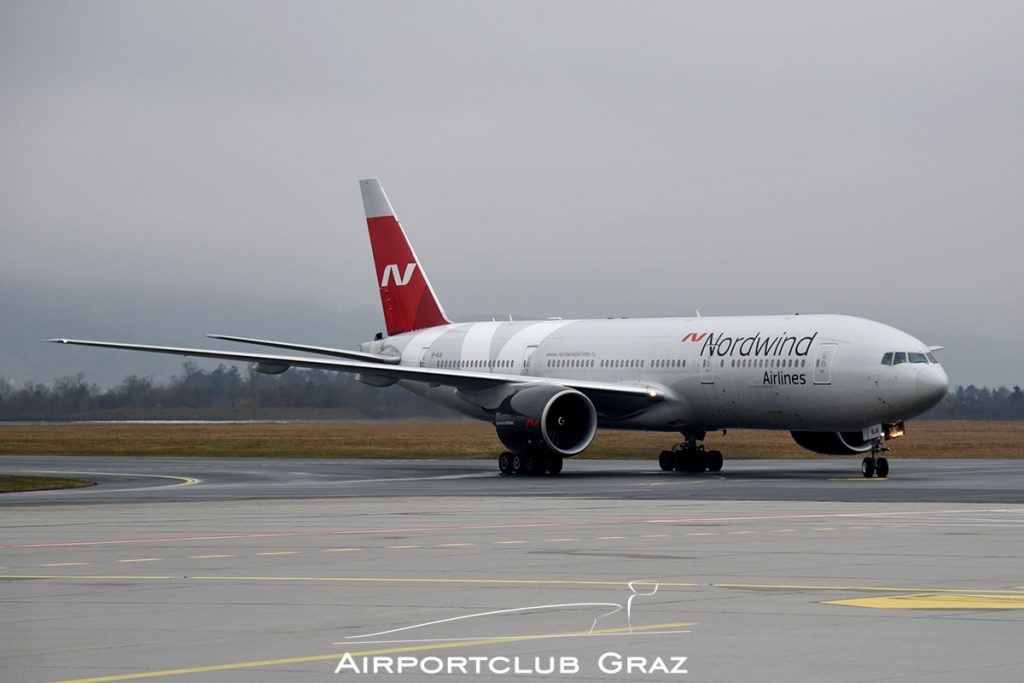 Nordwind Airlines Boeing 777-2Q8(ER) VP-BJG