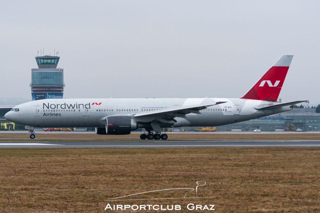 Nordwind Airlines Boeing 777-2Q8(ER) VP-BJG