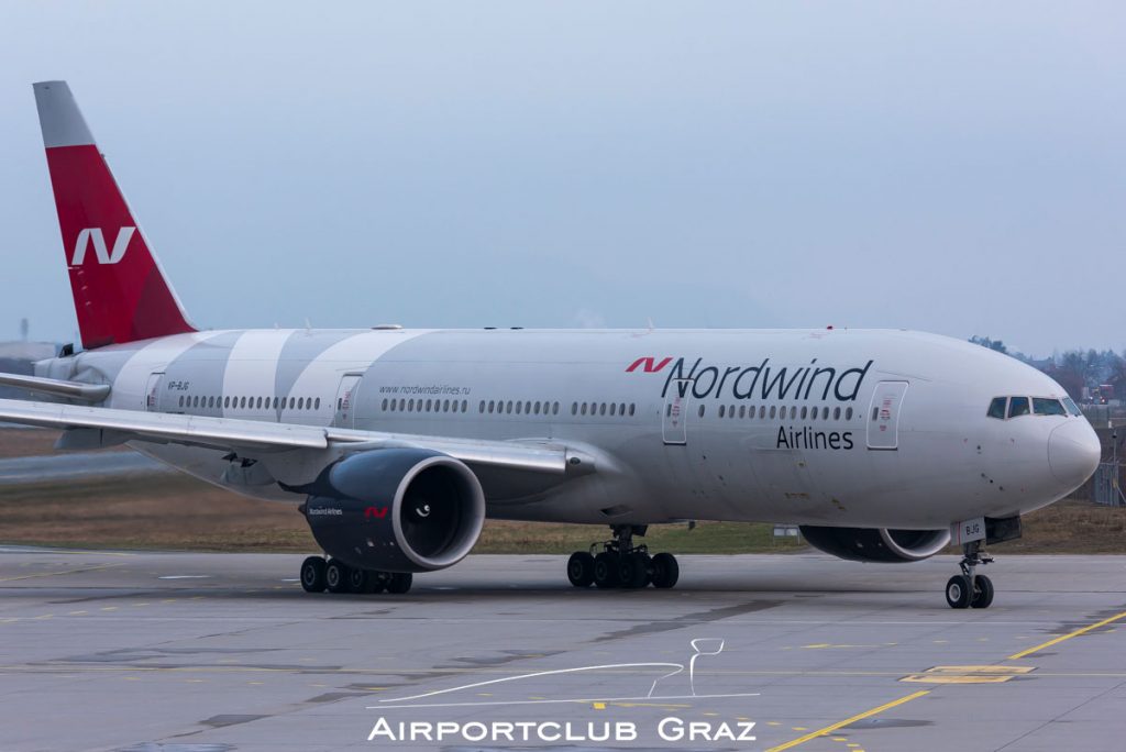 Nordwind Airlines Boeing 777-2Q8(ER) VP-BJG