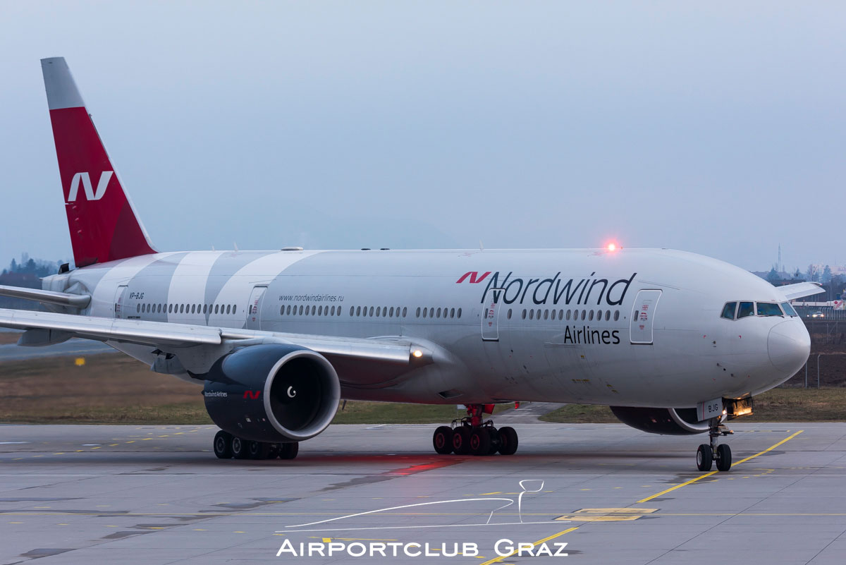 Nordwind Airlines Boeing 777-2Q8(ER) VP-BJG