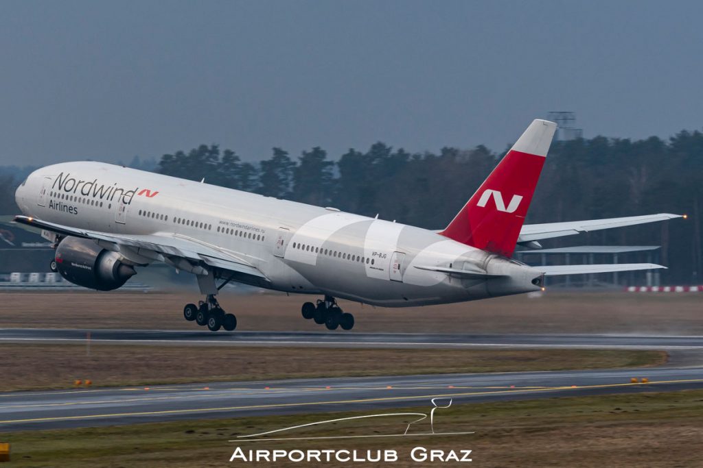 Nordwind Airlines Boeing 777-2Q8(ER) VP-BJG