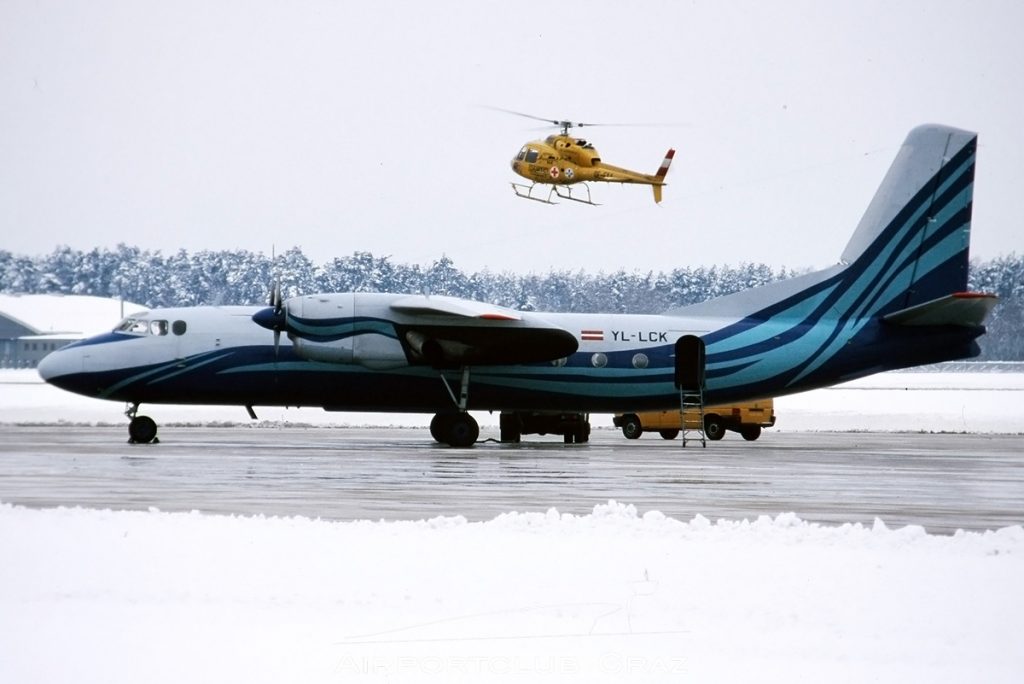 Riga Aero Club Antonov An-24B YL-LCK