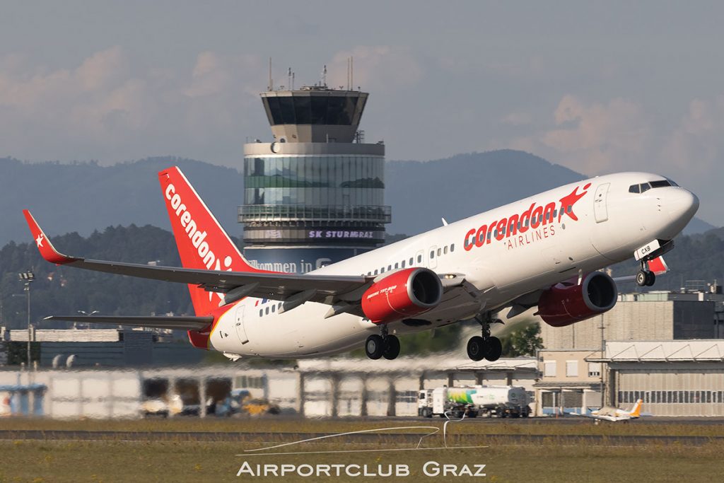 Corendon Airlines Europe Boeing 737-85R 9H-CXB