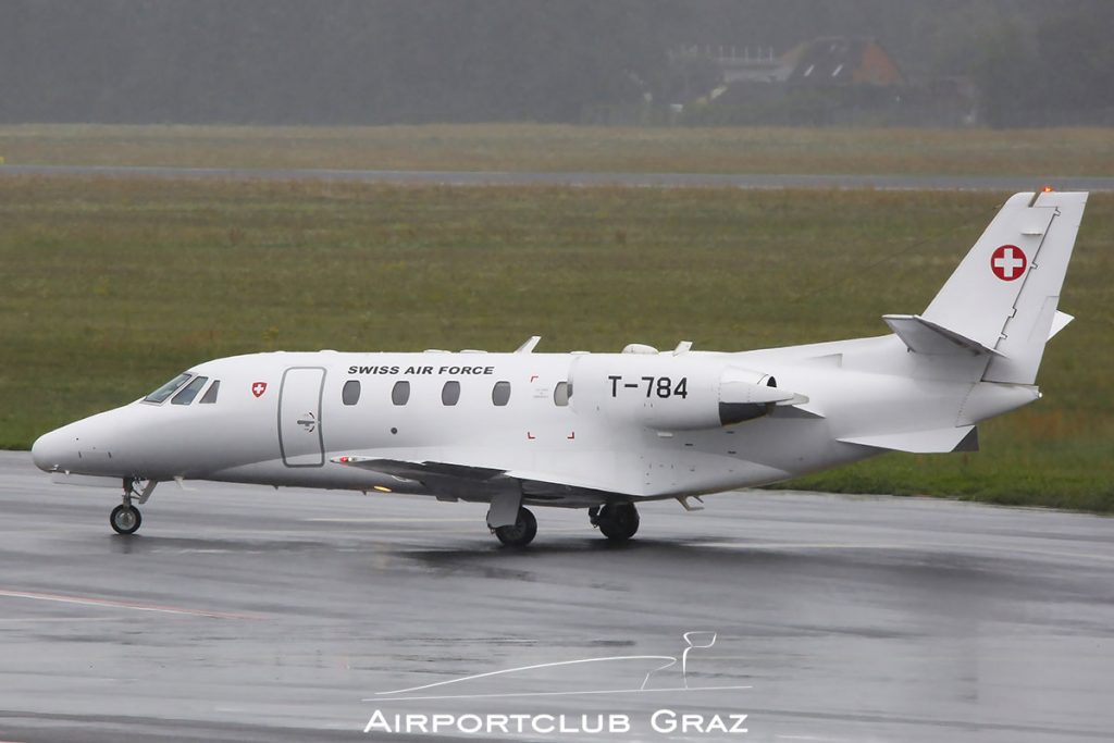 Swiss Air Force Cessna 560XL Citation Excel T-784