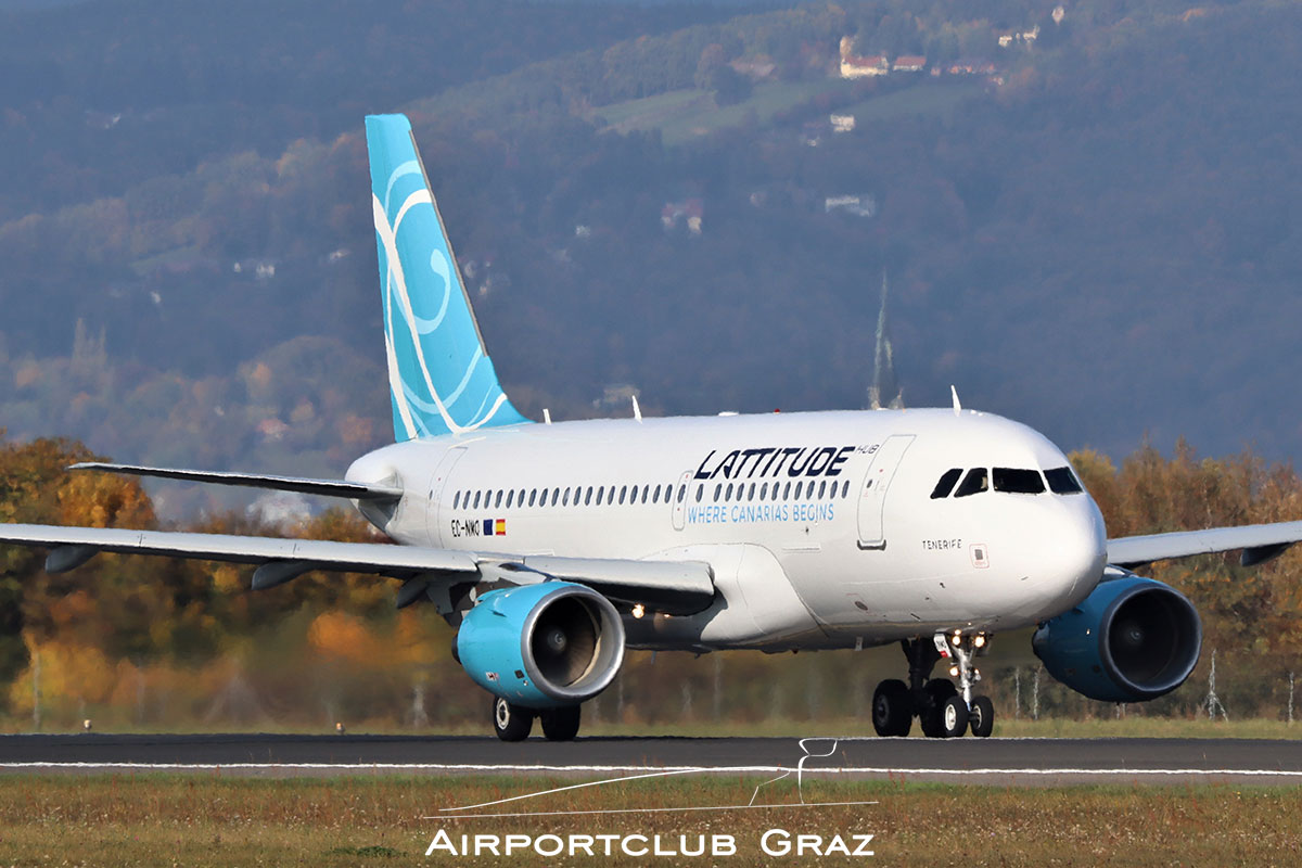 Lattitude Hub Airbus A319-115 EC-NMO