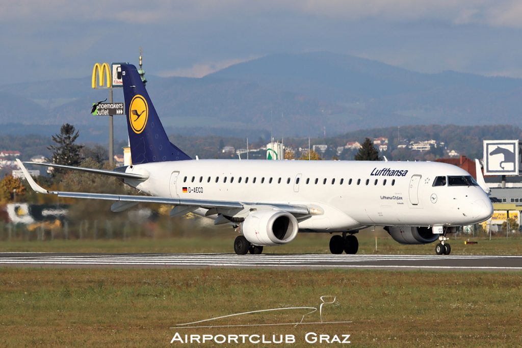 Lufthansa CityLine Embraer 190 D-AECD