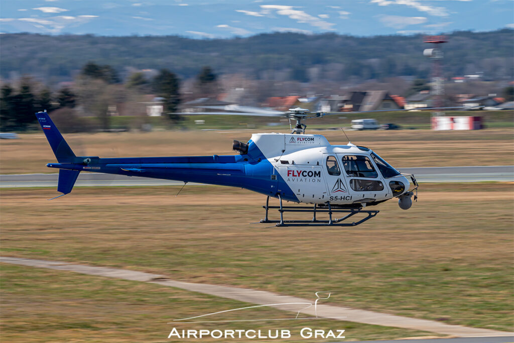 FlyCom Aérospatiale AS 350B2 Ecureuil S5-HCI