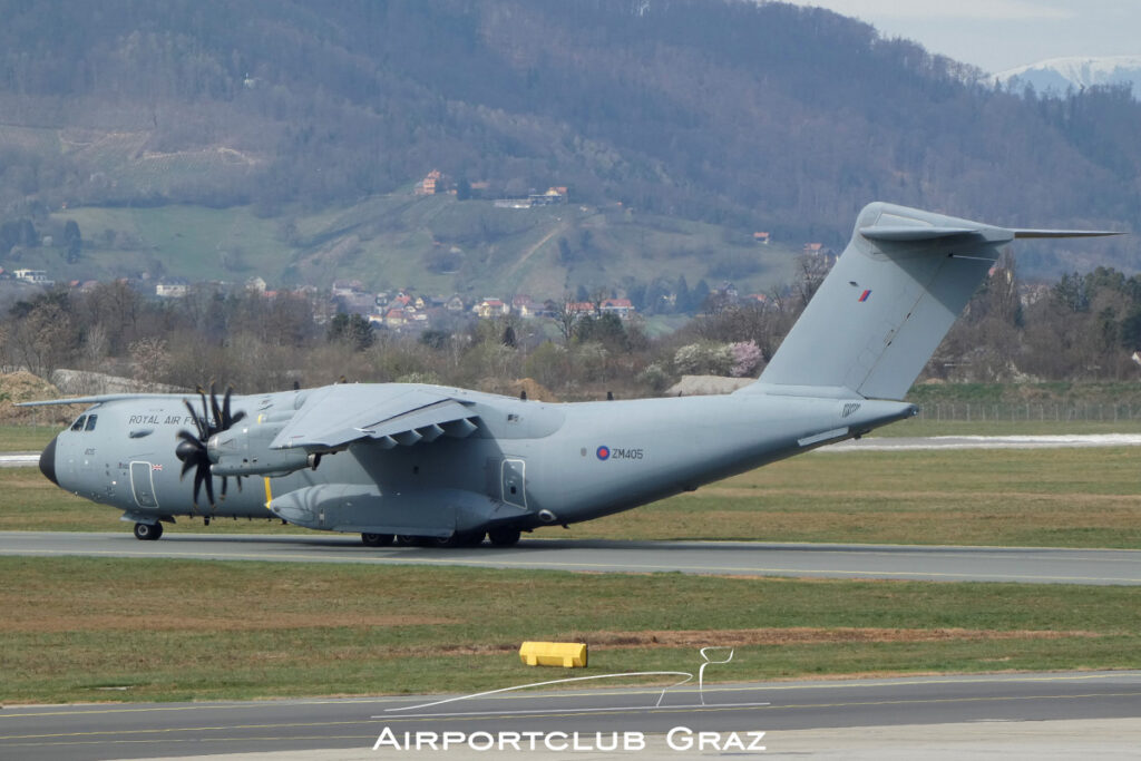 Royal Air Force Airbus A400M Atlas ZM405