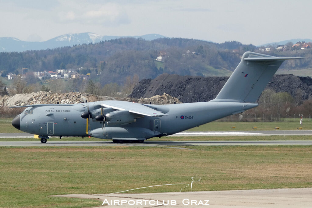 Royal Air Force Airbus A400M Atlas ZM405