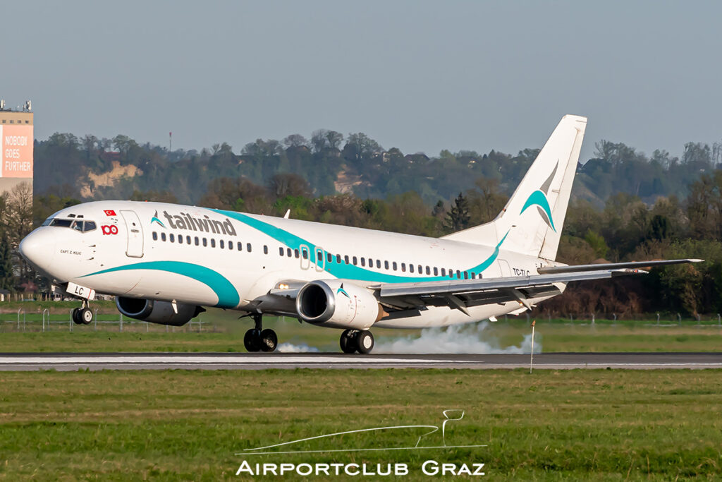 Tailwind Airlines Boeing 737-4Q8 TC-TLC