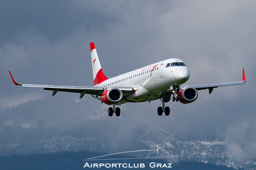 Austrian Airlines Embraer 195 OE-LWN