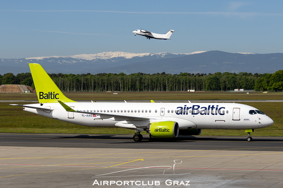 Air Baltic Airbus A220-371 YL-AAO