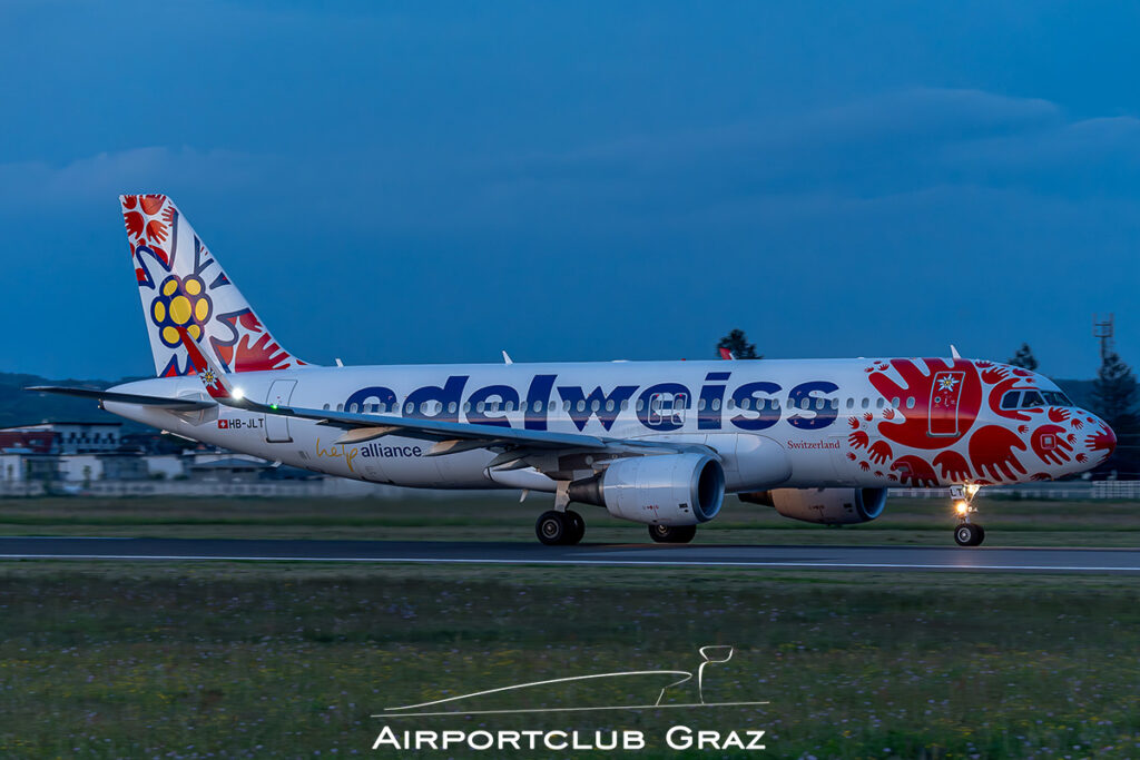 Edelweiss Airbus A320-214 HB-JLT