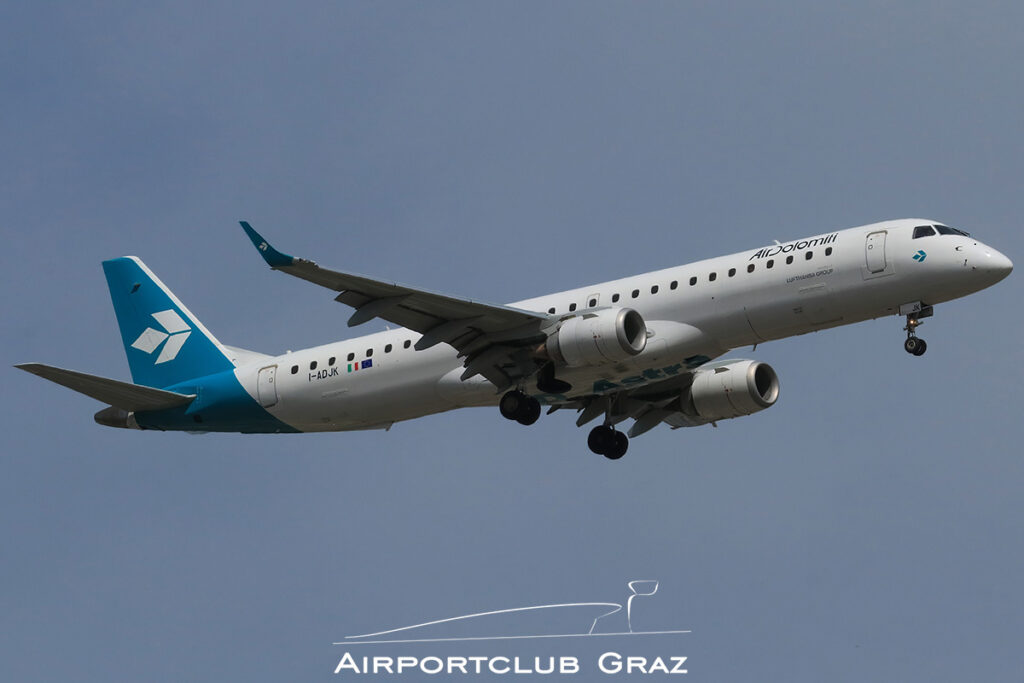 Air Dolomiti Embraer 195 I-ADJK