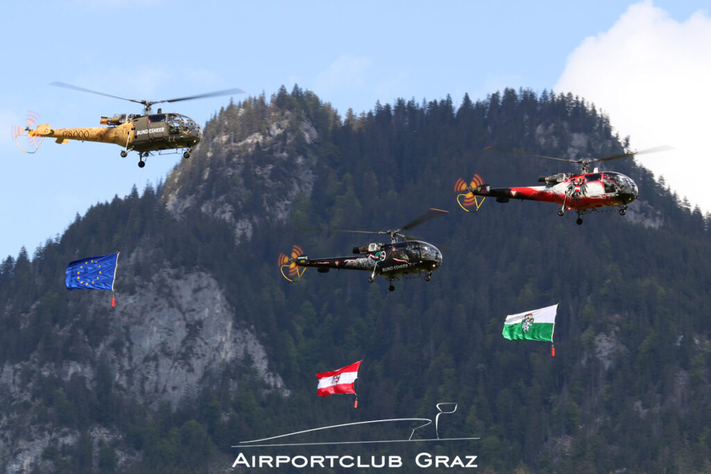 Bundesheer Aérospatiale SA 316B Alouette III Formation