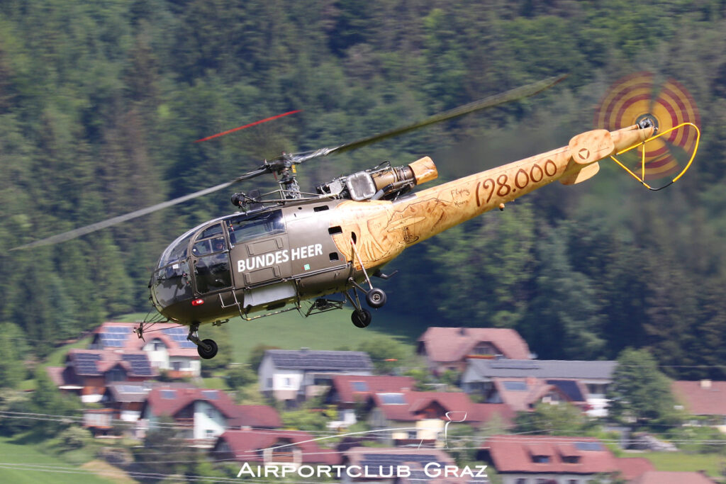 Bundesheer Aérospatiale SA 316B Alouette III 3E-KC