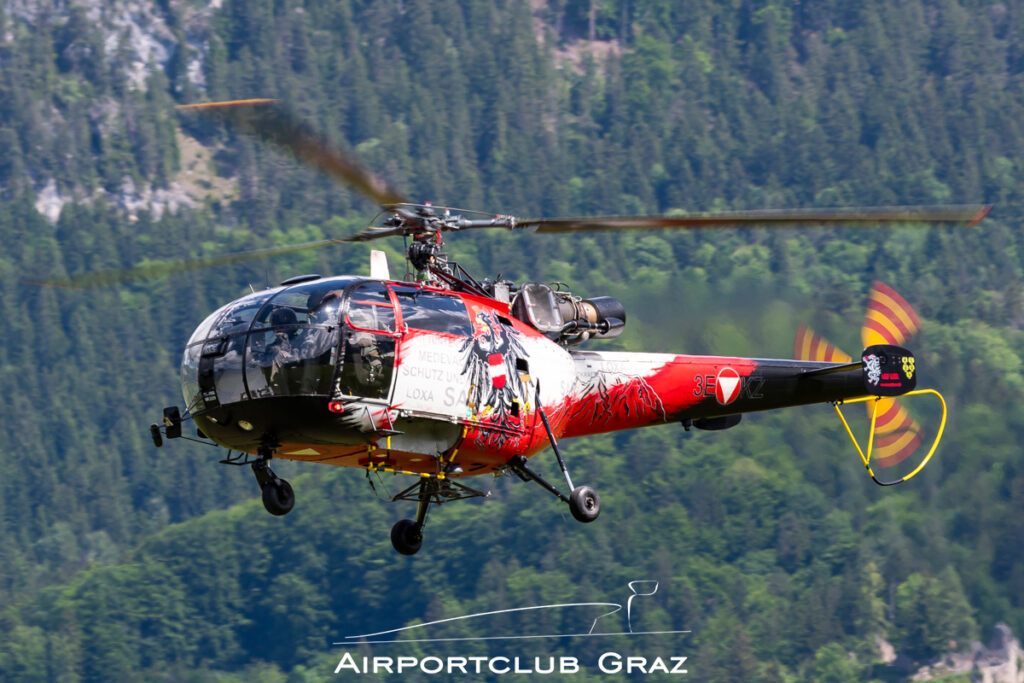 Bundesheer Aérospatiale SA 316B Alouette III 3E-KZ