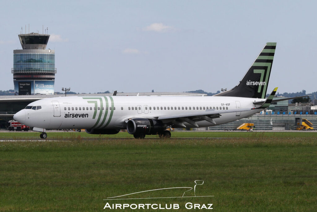 AirSeven Boeing 737-8GJ OY-ASF