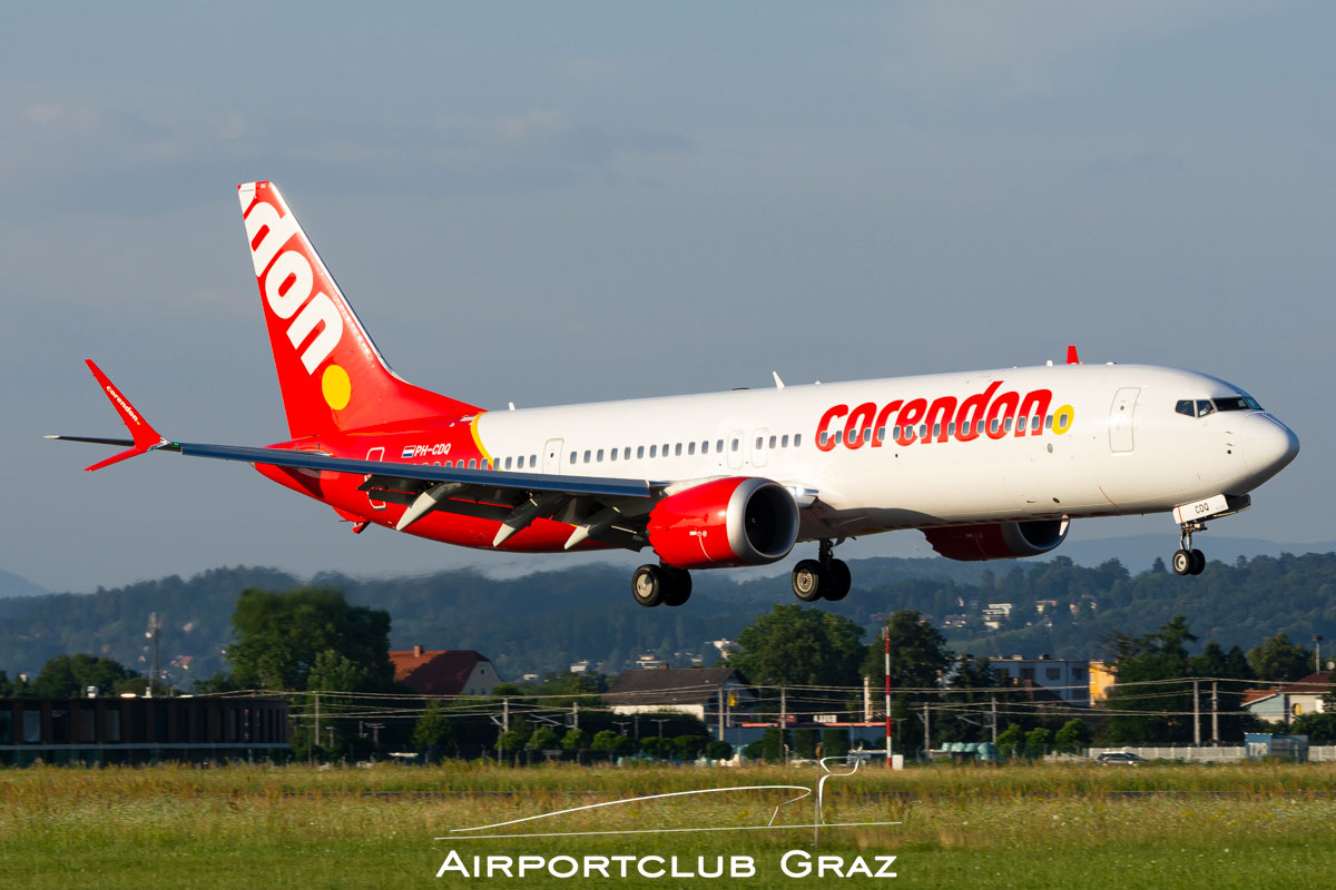 Corendon Airlines Dutch Boeing 737-9 MAX PH-CDQ