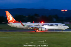 Turkish Airlines Boeing 737-8F2 TC-JVS
