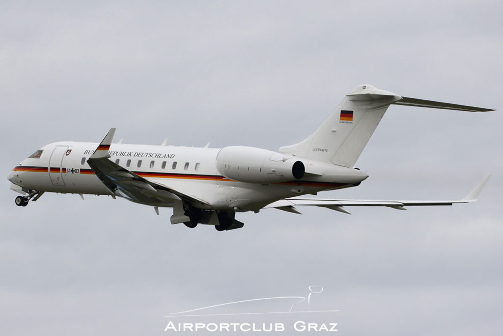 Deutsche Luftwaffe Bombardier BD-700-1A11 Global 5000 14-02