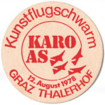 Bierdeckel Karo As 12081978