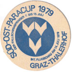 Bierdeckel Süd Ost Paracup 1979 14071979