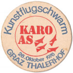 Bierdeckel Karo As 26101976