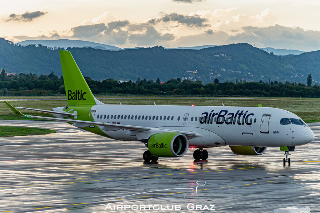 Air Baltic Airbus A220-371 YL-CSA