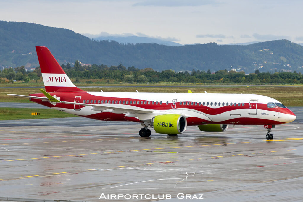 Air Baltic Airbus A220-371 YL-CSL