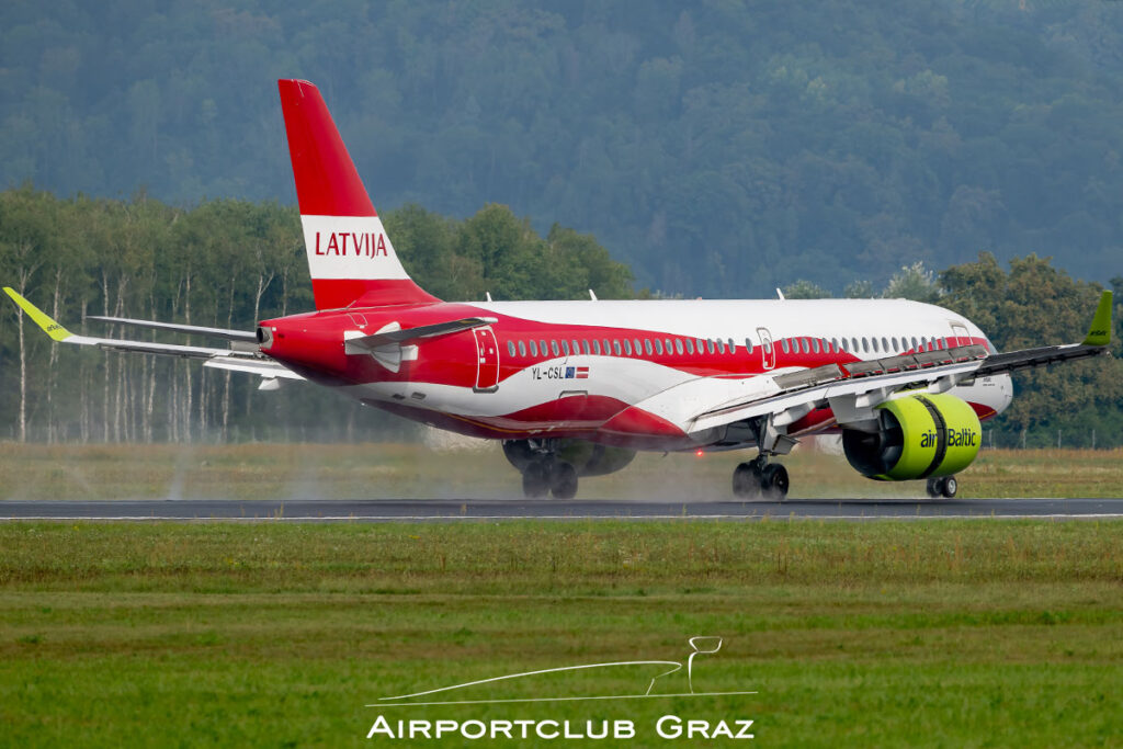 Air Baltic Airbus A220-371 YL-CSL