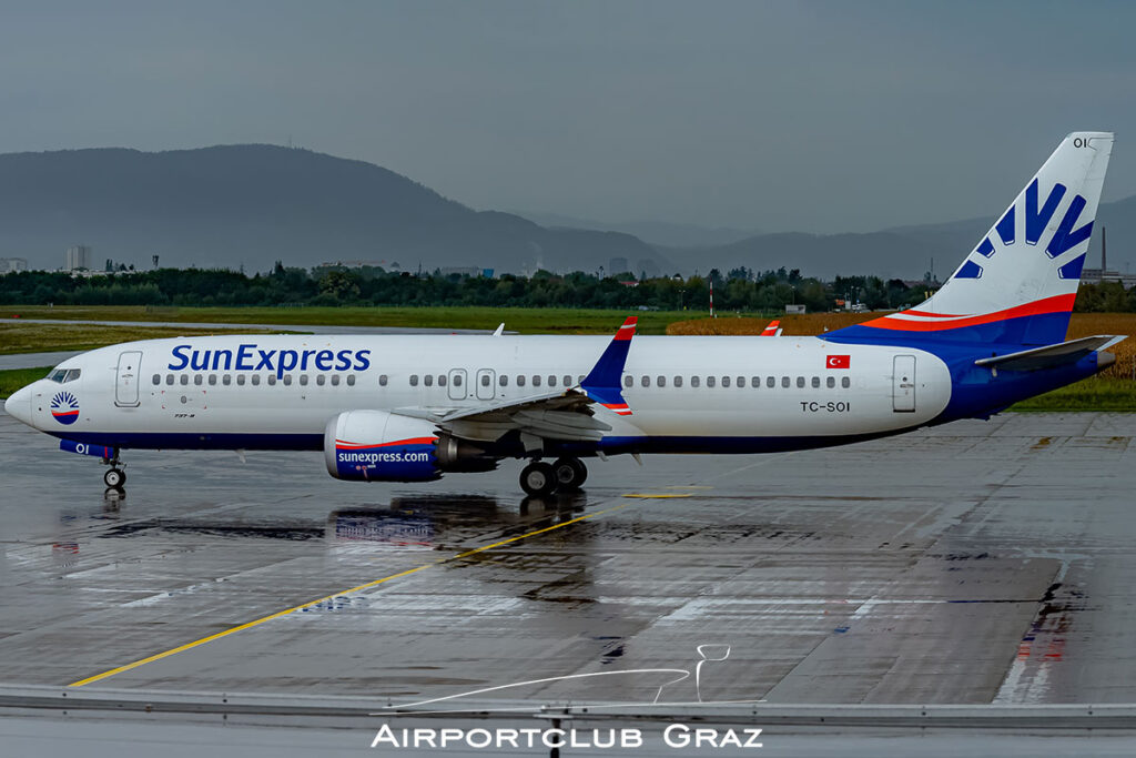 SunExpress Boeing 737-8 MAX TC-SOI