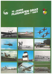 Cover 70 Jahre Flughafen Graz 1914 - 1984