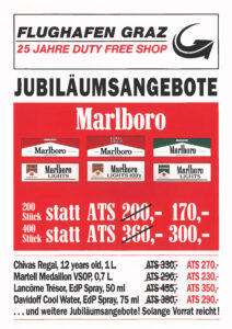 Cover 25 Jahre Duty Free Shop